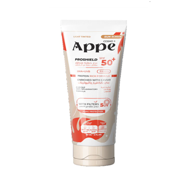APPE SUNSCREEN TINTED LIGHT SPF50