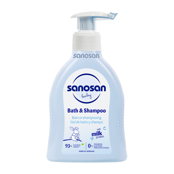 SANOSAN SHAMPOO&BATH 200ML