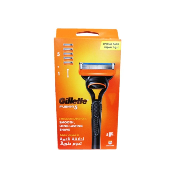 GILLETTE FU PROGLIDE ماكينه و 5موس