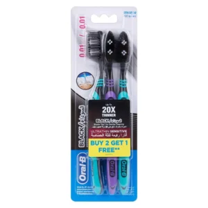 ORAL B ULTRA THIN BLACK 2+1