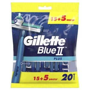 GILLETTE BLUE II PLUS 5 MEN